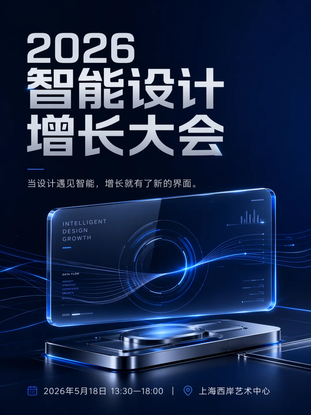 2026 Smart Design Growth Conference event poster