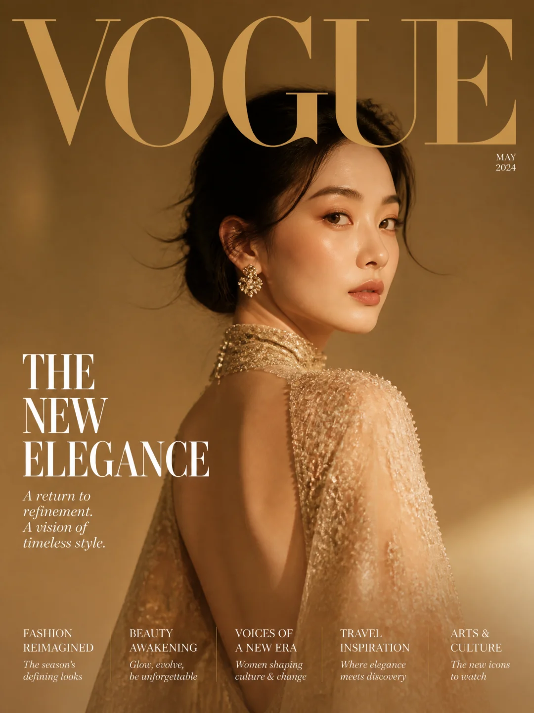 Tech magazine cover
