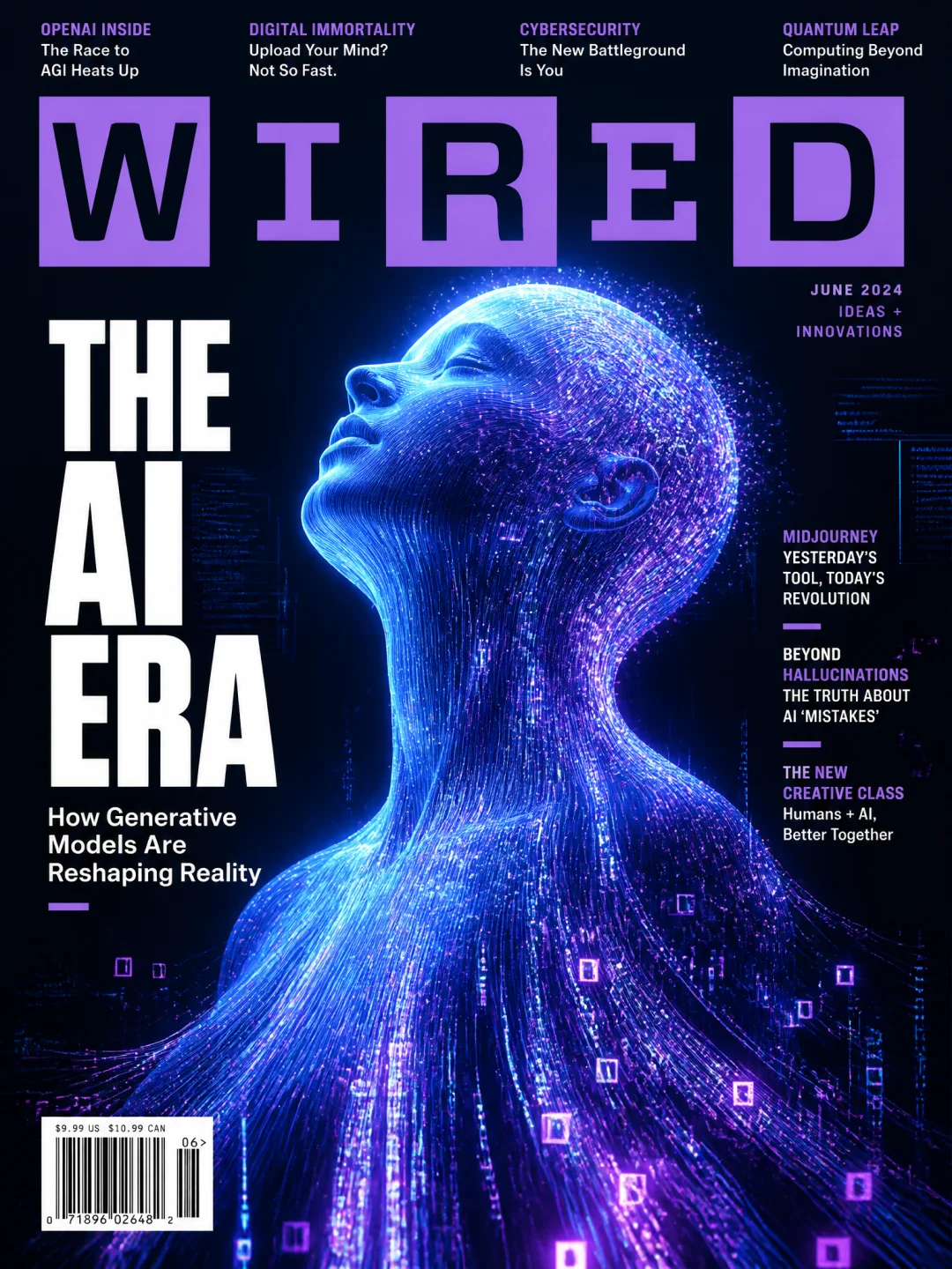 Food magazine cover
