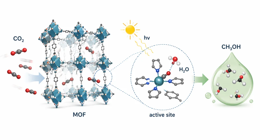 MOF CO2 to Methanol