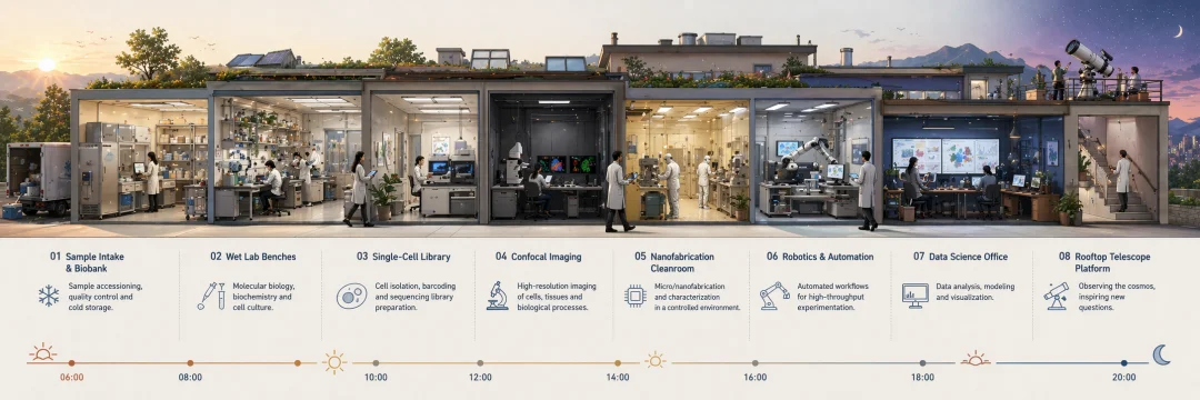 Research Center Cross-Section