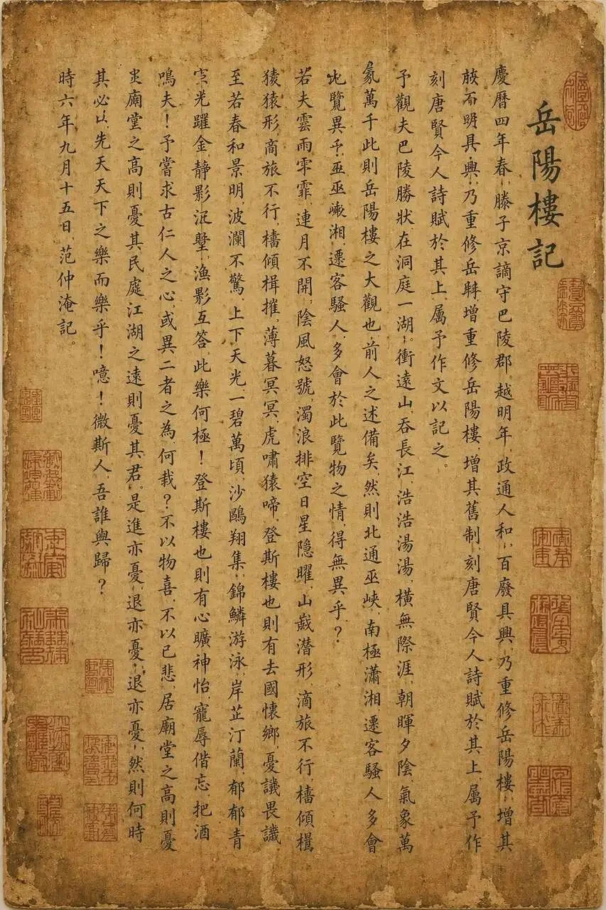 Classical Calligraphy Reproduction 1